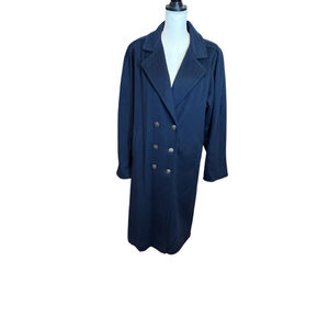 Women's Jofeld Wool Blend Coat Navy Size xl please see measurement
